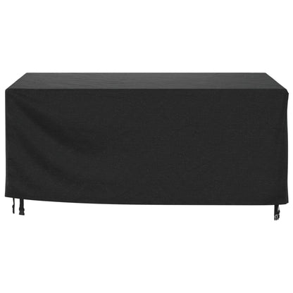 Garden Furniture Covers 2 Pcs Black 172X113X73 Cm Waterproof 420D