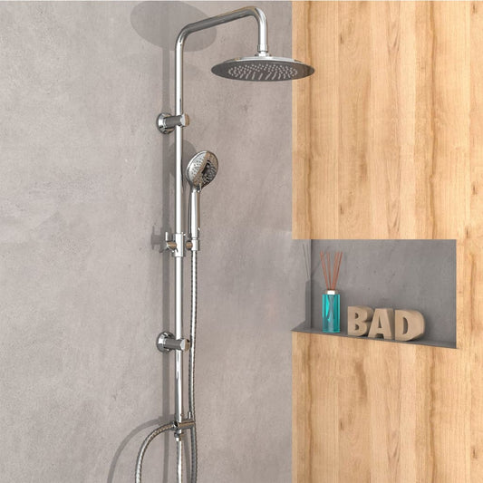 Eisl Overhead Shower Set Screwing Or Sticking Chrome