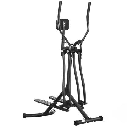 HOMCOM ir Walker Glider, Cross Trainer Fitness Machine, with LCD, for Home Gym, Black