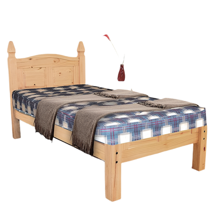 Waltham Solid Wood Bed Frame With Low Footend - Single Bed