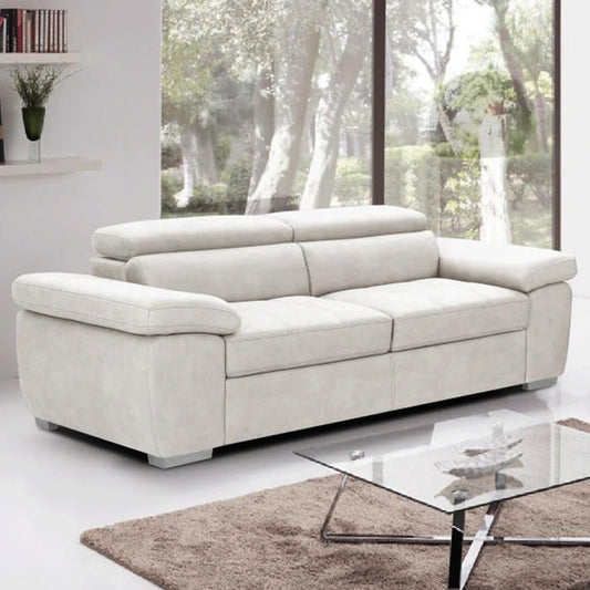 Carlisle Amando Fabric 3 Seater Sofa - Beige