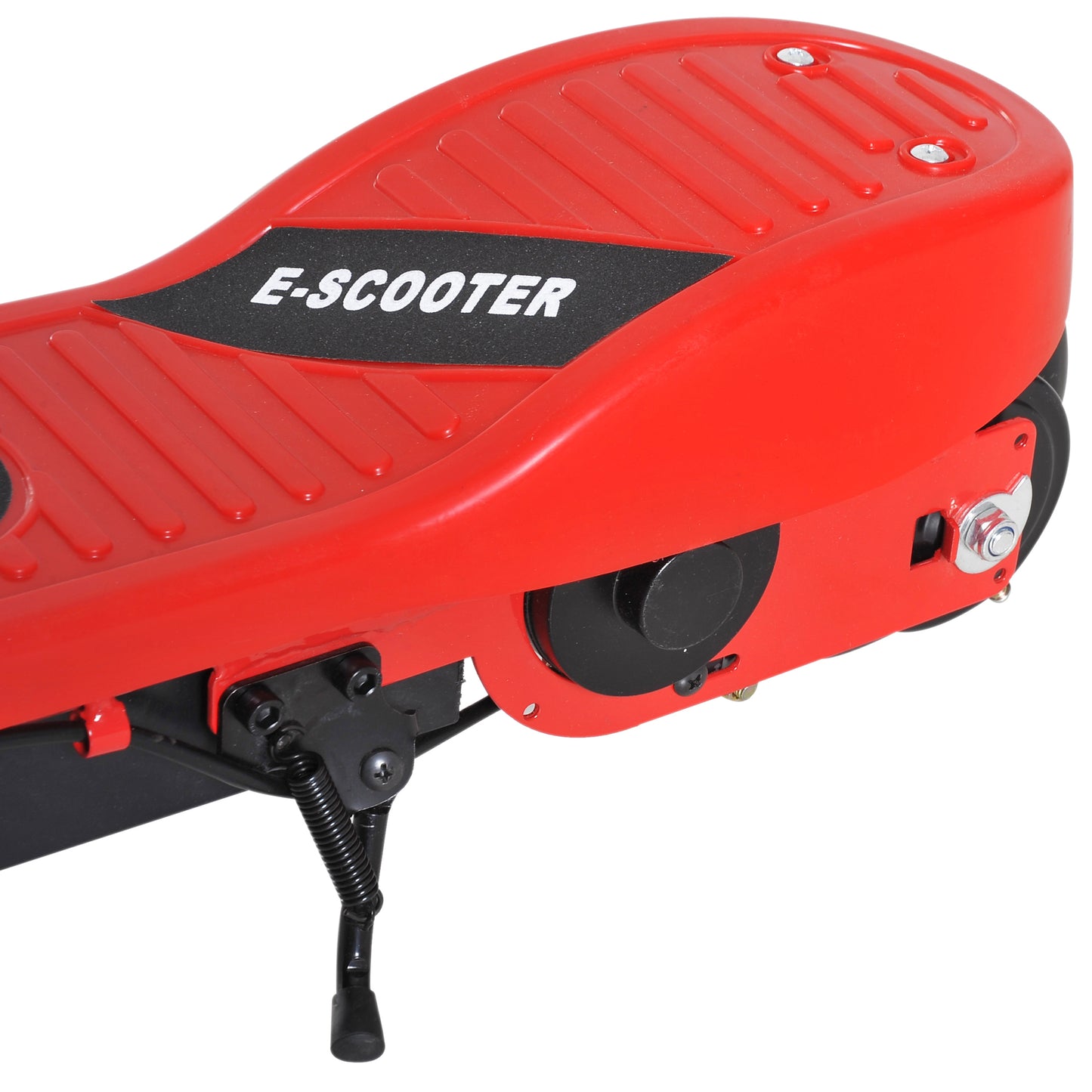 HOMCOM olding Electric Kids Scooter Ride on Age 7-14, Red/Black