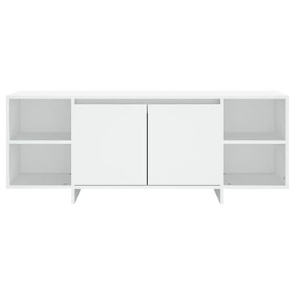 Aloha Wooden TV Unit With 2 Doors In White