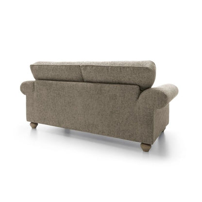 Zazzles 2 Seater Sofa - Taupe Fabric