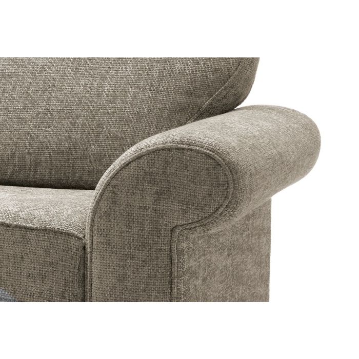 Zazzles 2 Seater Sofa - Taupe Fabric