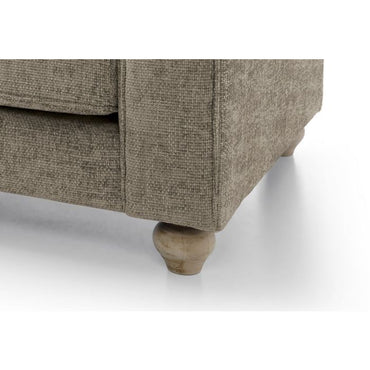 Zazzles 2 Seater Sofa - Taupe Fabric