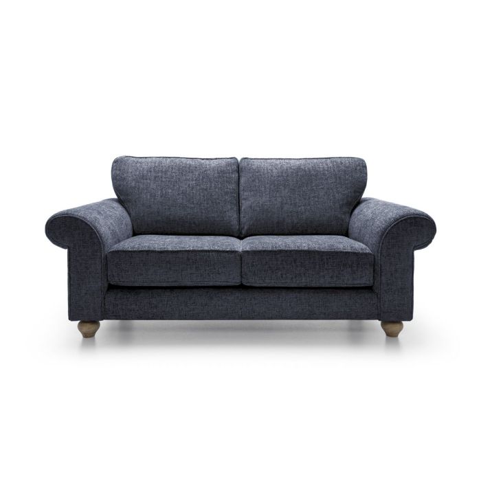 Zazzles 2 Seater Sofa - Dark Blue Fabric