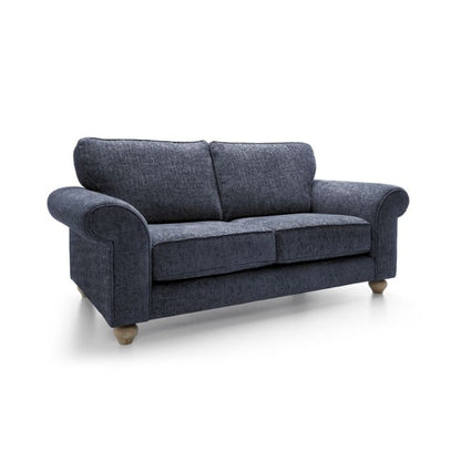 Zazzles 2 Seater Sofa - Dark Blue Fabric