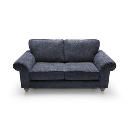 Zazzles 2 Seater Sofa - Dark Blue Fabric