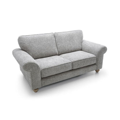 Zazzles 2 Seater Sofa - Ash Grey Fabric