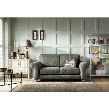 Zazzles 2 Seater Sofa - Rifle Green Fabric