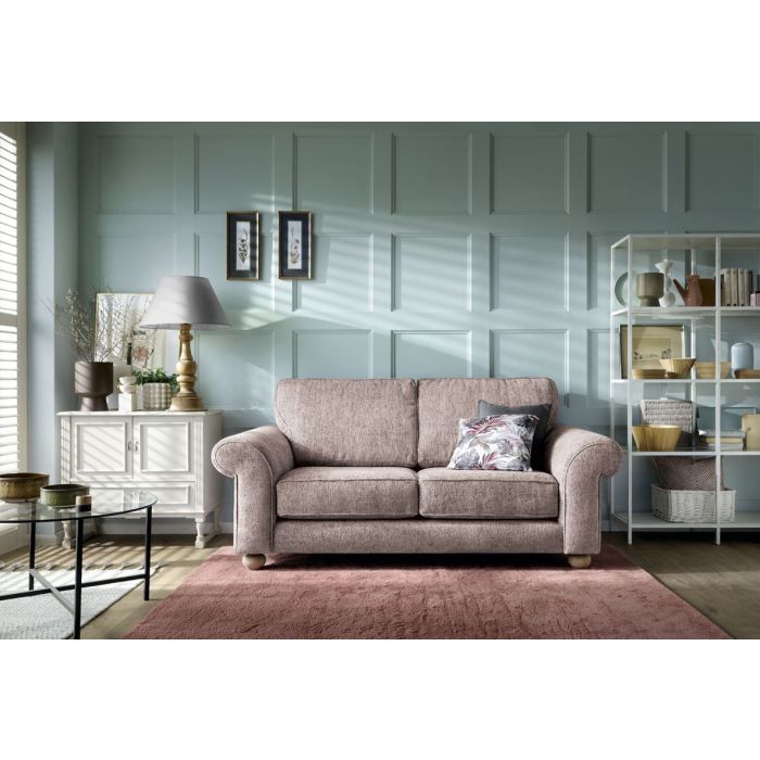 Zazzles 2 Seater Sofa - Woodrose Fabric