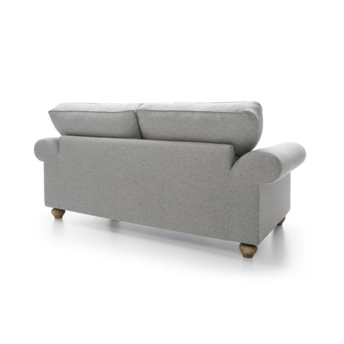 Zazzles 2 Seater Sofa - Light Grey Fabric