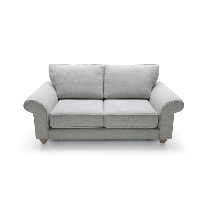 Zazzles 2 Seater Sofa - Light Grey Fabric