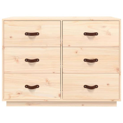 Cheta Pinewood Chest Of 6 Drawers In Natural