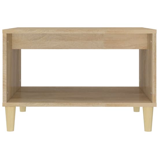 Sonoma Oak Wooden Coffee Table with Undershelf by FURCO - Stylish and Functional Living Room Furniture