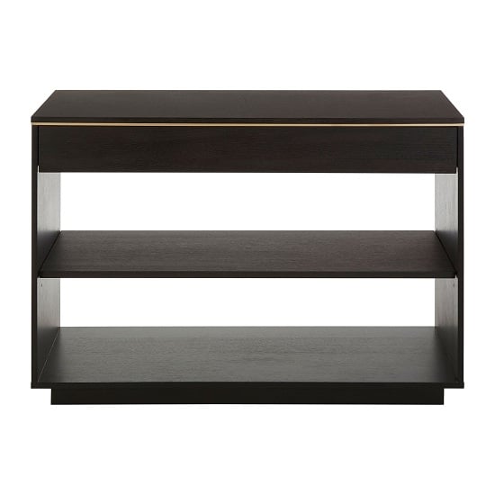 Chalawan Rubberwood Console Table In Black