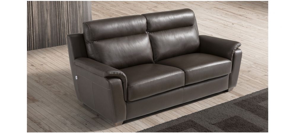 Edna Brown Leather 3+2 Sofa Set With Wooden Legs Newtrend Available In A Range Of Leathers And Colours 10 Yr Frame 10 Yr Pocket Sprung 5 Yr Foam Warranty