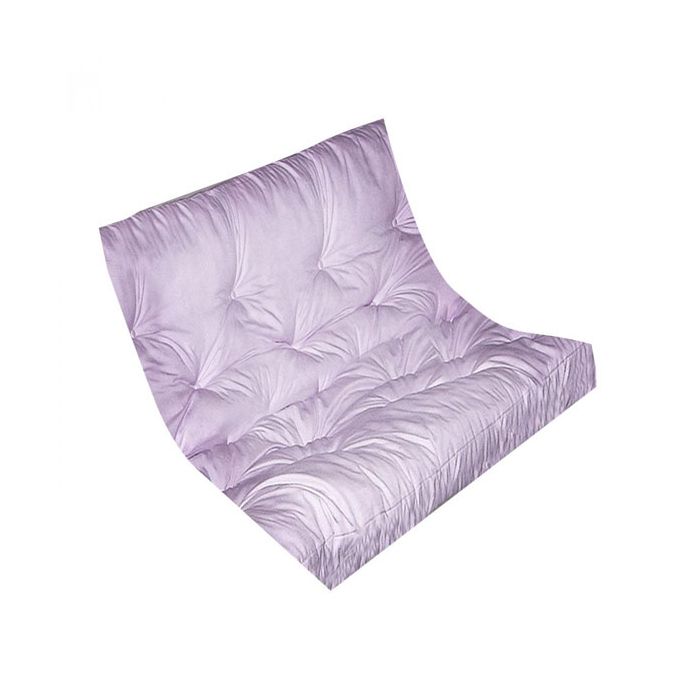 Lavinia Lilac Single Futon Mattress - Versatile Fabric Sofa Bed for Small Spaces