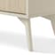 Fargo Wooden Bedside Cabinet With 1 Drawer In Beige