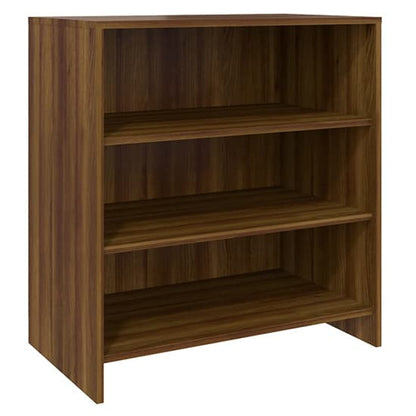 Gilon Wooden Sideboard With 4 Doors 2 Shelves In Brown Oak