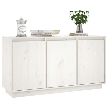 Griet Pine Wood Sideboard With 3 Doors In White