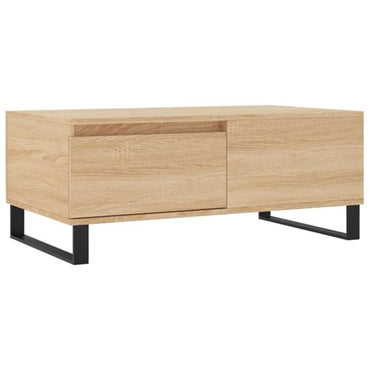 Sonoma Oak Coffee Table with Drawer for Living Room - Henry by Furco