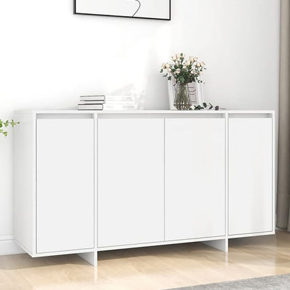 Hestia Wooden Sideboard With 4 Doors In White