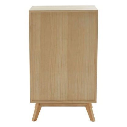 Inaja Wooden Chest Of 3 Drawer In Two Tone And Natural