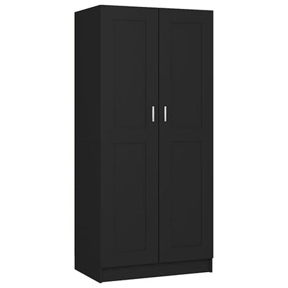 Inara Wooden Wardrobe With 2 Doors In Black