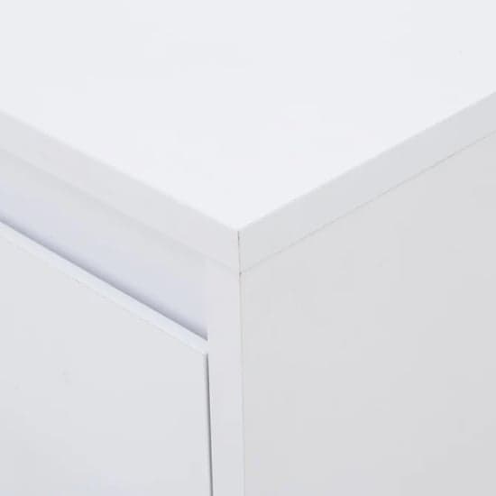 Iowa High Gloss Chest Of 3 Drawers In White