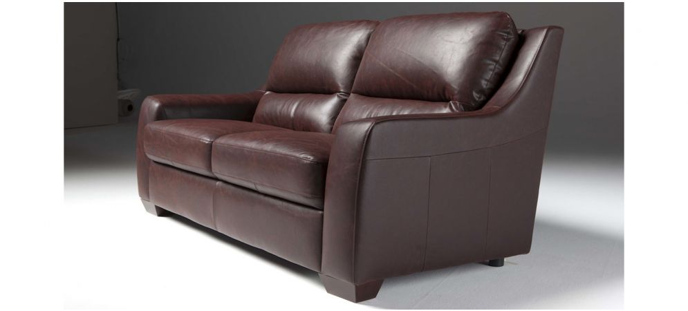 Jasmin Brown Leather 3+2 Sofa Set With Wooden Legs Newtrend Available In A Range Of Leathers And Colours 10 Yr Frame 10 Yr Pocket Sprung 5 Yr Foam Warranty