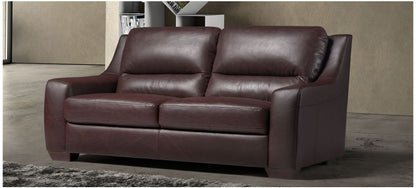 Jasmin Brown Leather 3+2 Sofa Set With Wooden Legs Newtrend Available In A Range Of Leathers And Colours 10 Yr Frame 10 Yr Pocket Sprung 5 Yr Foam Warranty