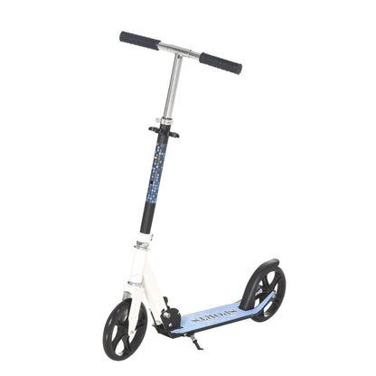 HOMCOM olding Kids Kick Scooter Ride on Toys-Blue