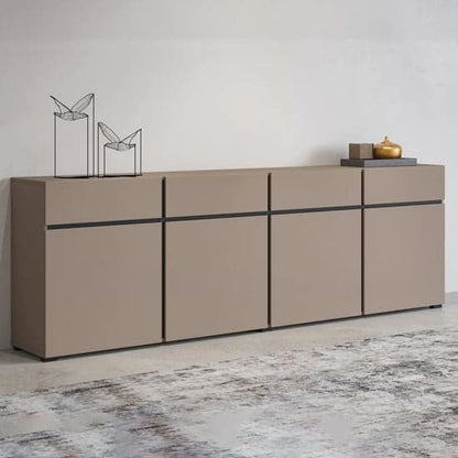 Kodak Wooden Sideboard With 4 Doors 4 Drawers In Congo