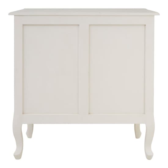 Luria Wooden Chest Of 3 Drawers In White