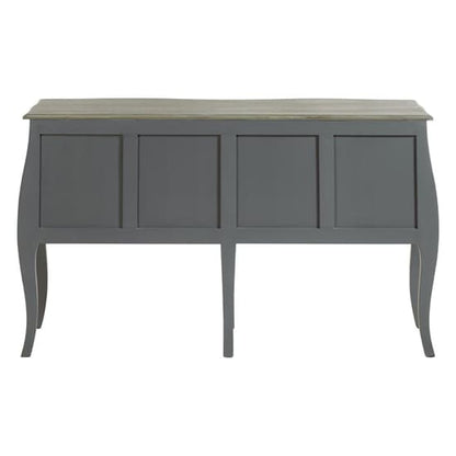 Luria Wooden Double Chest Of 4 Drawers In Grey