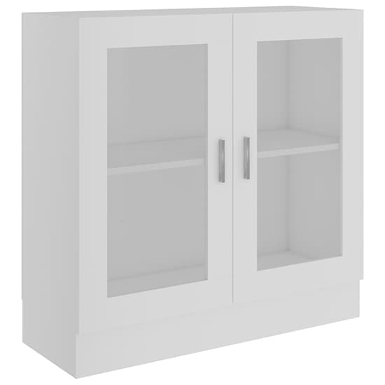 Maili Wooden Display Cabinet With 2 Doors In White