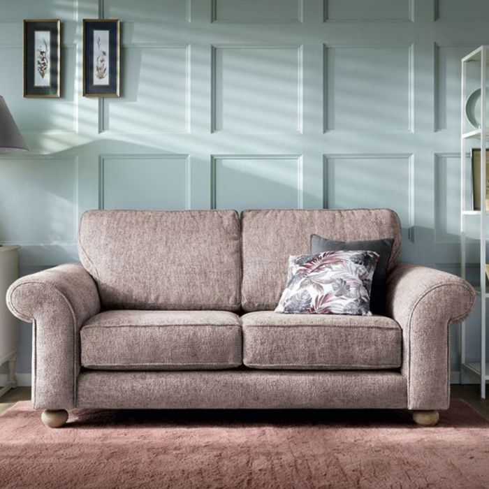 Zazzles 2 Seater Sofa - Woodrose Fabric