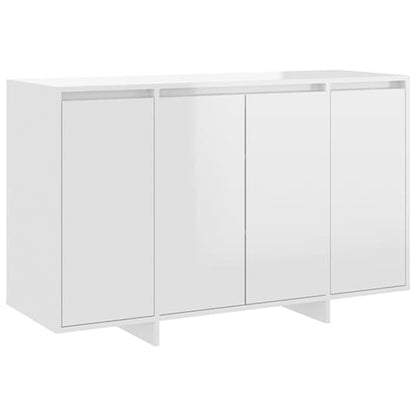 Maisa High Gloss Sideboard With 4 Doors In White