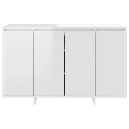 Maisa High Gloss Sideboard With 4 Doors In White