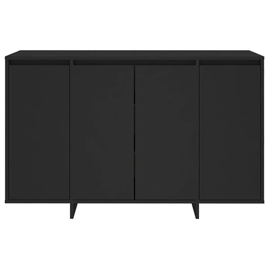 Maisa Wooden Sideboard With 4 Doors In Black