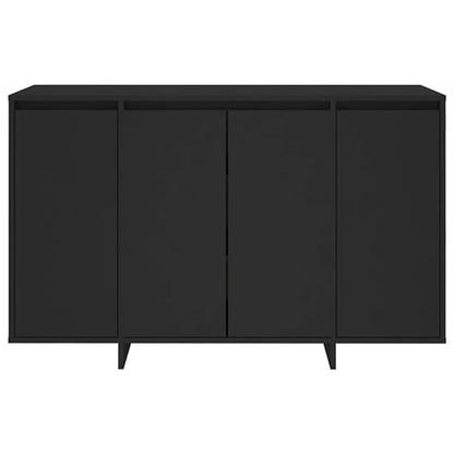 Maisa Wooden Sideboard With 4 Doors In Black