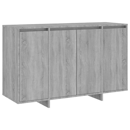 Maisa Wooden Sideboard With 4 Doors In Grey Sonoma Oak