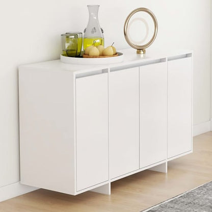 Maisa Wooden Sideboard With 4 Doors In White