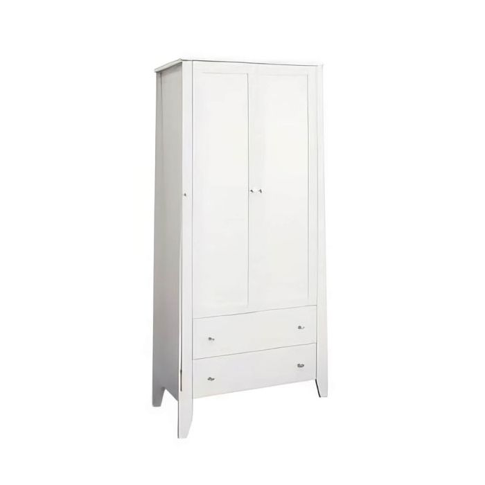 Tropique 2 Door Wardrobe - White