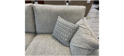 Miami Grey Fabric Electric Recliner Sofa Set with USB Charging - 3+2 Configuration, Hardwood Frame, Multiple Combinations Available