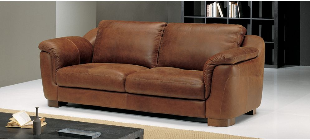 Minuetto Brown Leather 3 + 2 Sofa Set With Wooden Legs Newtrend Available In A Range Of Leathers And Colours 10 Yr Frame 10 Yr Pocket Sprung 5 Yr Foam Warranty