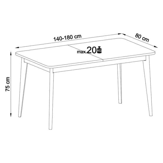 Newry Extending Wooden Dining Table Rectangular In Artisan Oak