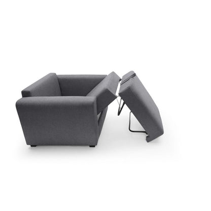 Alexander Armchair 1 Seater Sofabed - Dark Grey Fabric